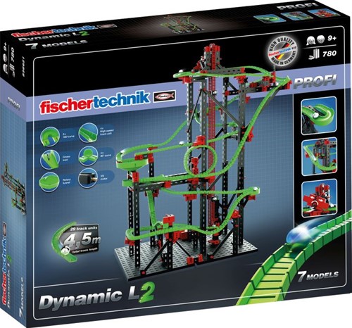 Fischertechnik Dynamic Set - L, 780dlg.
