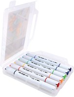 Harlekijn Acrylmarker Set - dreieckig, 12 Farben, PP-Box-2