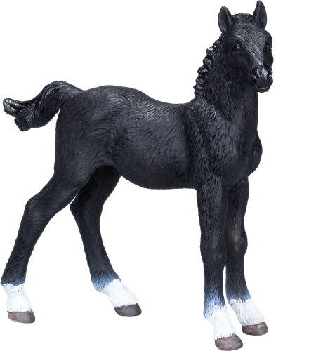 Mojo Horses Spielzeugpferd Hannoveraner Fohlen Schwarz - 381000