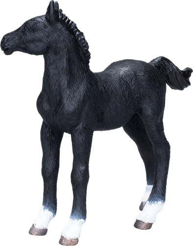 Mojo Horses Spielzeugpferd Hannoveraner Fohlen Schwarz - 381000-2