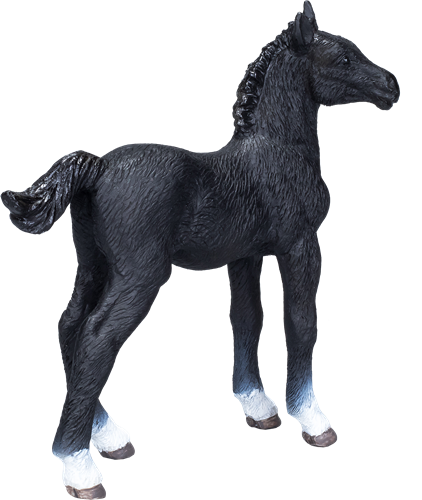Mojo Horses speelgoed paard Hannoveraans Veulen Zwart - 381000