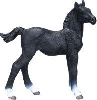 Mojo Horses speelgoed paard Hannoveraans Veulen Zwart - 381000