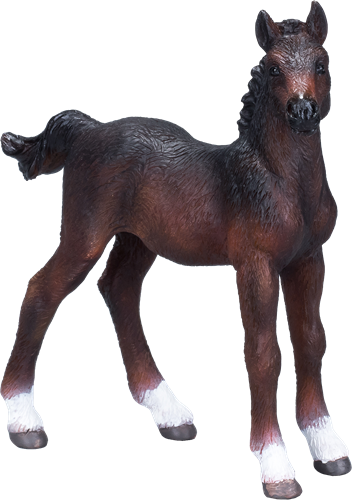 Mojo Horses Spielzeugpferd Hannoveraner Fohlen Braun - 381018
