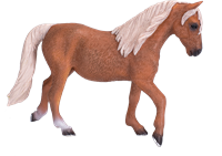 Mojo Horses Spielzeugpferd Morgan Hengst Braun - 381021