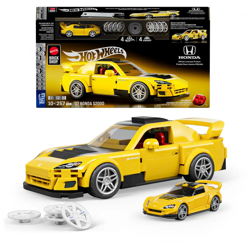 Hot Wheels Bauset Spielzeug - Honda S2000 - Sammlermodell Auto