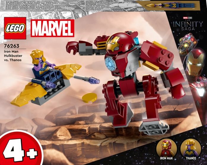 LEGO Super Heroes Iron Man Hulkbuster vs. Thanos Planet Happy DE