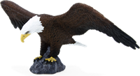 Mojo Woodland Spielzeug Amerikanischer Weißkopfseeadler - 387027