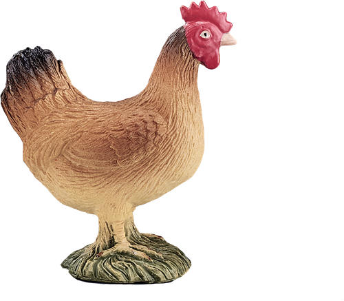 Mojo Farm Spielzeug Huhn stehend - 387052-2