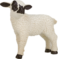 Mojo Farm speelgoed Zwartkopschaap Lam staand - 387059