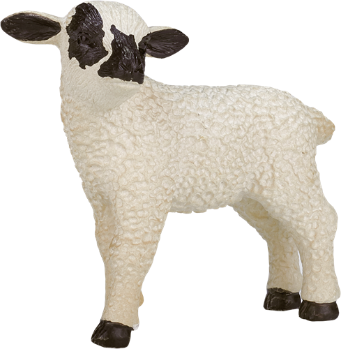 Mojo Farm speelgoed Zwartkopschaap Lam staand - 387059