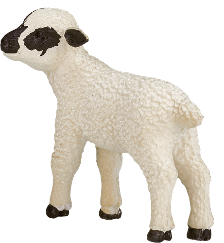 Mojo Farm speelgoed Zwartkopschaap Lam staand - 387059