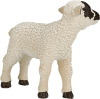 Mojo Farm speelgoed Zwartkopschaap Lam staand - 387059