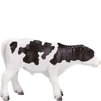 Mojo Farm Spielzeug Holstein Kalb stehend - 387061-2