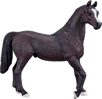 Mojo Horses speelgoed paard Arabische Hengst Zwart - 387069