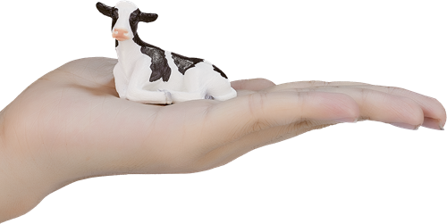 Mojo Farm Spielzeug Holstein Kalb liegend - 387082-3