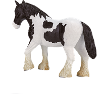 Mojo Horses speelgoed Clydesdale Paard Zwart Wit - 387085