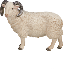 Mojo Farm Spielzeug Schaf (Widder) - 387097