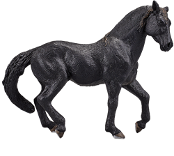 Mojo Horses Spielzeugpferd Andalusier Hengst Schwarz - 387109