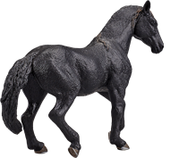 Mojo Horses speelgoed paard Andalusische Hengst Zwart - 387109
