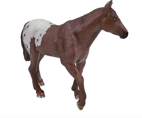 Mojo Horses Spielzeugpferd Appaloosa Hengst Chestnut - 387150-2
