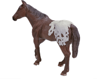 Mojo Horses - Appaloosa Stallion Chestnut 387150