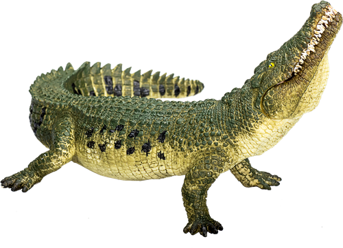 Mojo Wildlife Spielzeug Krokodil mit beweglichem Kiefer - 387162