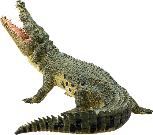 Mojo Wildlife - Crocodile with Articulated Jaw 387162