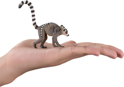 Mojo Wildlife Spielzeug Ringschwanzlemur mit Baby - 387237-3