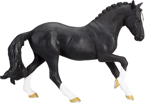 Mojo Horses Spielzeugpferd Hannoveraner Schwarz - 387241