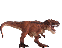 Mojo speelgoed dinosaurus Jagende Tyrannosaurus Rood - 387273