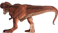 Mojo speelgoed dinosaurus Jagende Tyrannosaurus Rood - 387273