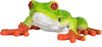 Mojo Wildlife Spielzeug Rotaugenlaubfrosch - 387299