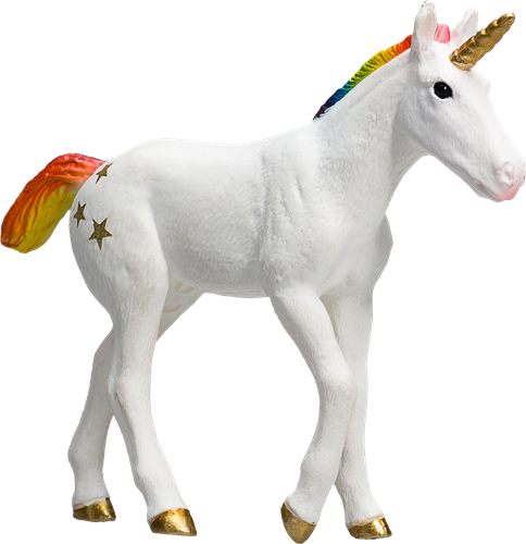 Mojo Fantasy speelgoed Eenhoorn Baby Regenboog - 387360