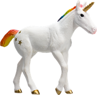 Mojo Fantasy speelgoed Eenhoorn Baby Regenboog - 387360