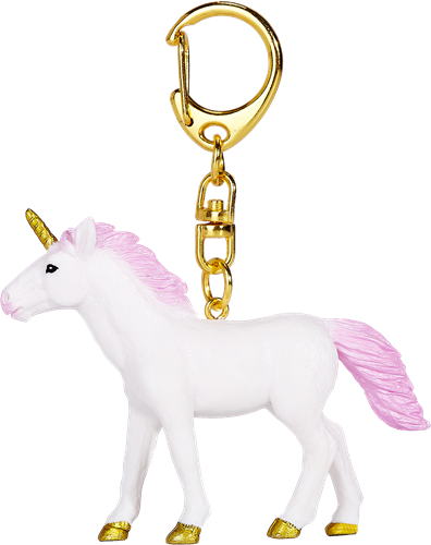 Mojo Fantasy Schlüsselanhänger Einhorn Stehend Rosa - 387477