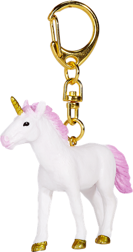 Mojo Fantasy Schlüsselanhänger Einhorn Stehend Rosa - 387477-3
