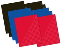 10 Notizbücher 80 Seiten Diamant 10 mm A5 Basic