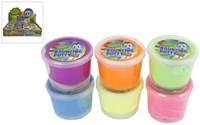 Stuiter Putty Regenbogen Spielzeug orange 35 Gramm Knetspaß-2