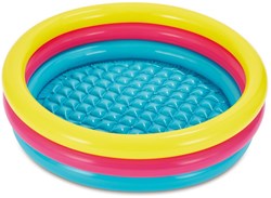 Summer Waves aufblasbarer Pool 3-Ringe 114x25 cm mehrfarbig