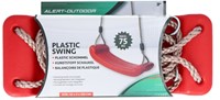 Alert Schaukel Outdoor Kunststoff rot - langlebiges Gartenspielzeug