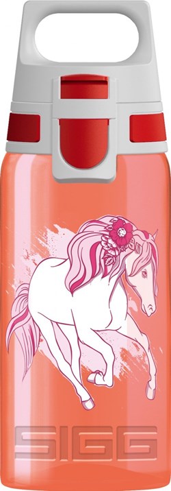 SIGG Trinkflasche Kinder Horse Club 0,5L orange BPA-frei