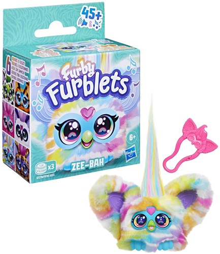Hasbro Furby Furblets Xtra DJ - Interaktive Spielfigur für Kinder