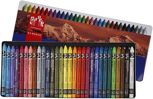 Caran d'Ache Ölpastell Neocolor I Set 30 Farben für kreatives Zeichnen