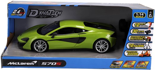Dynatech ferngesteuertes Auto McLaren 570S 1:14 neongrün Spielzeugauto