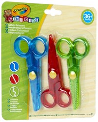 Crayola Kinderscheren - sichere Bastelscheren Set für Kinder 3 Stück