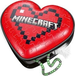Ravensburger 3D Puzzle - Heart Box - Minecraft -  Teile
