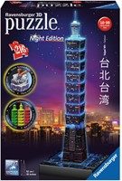 Ravensburger 3D Puzzle Night Edition - Taipei - 216 Teile-2