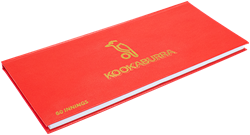 Kookaburra Cricket Scorebuch - 60 Innings - Hardcover Mehrfarbig
