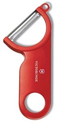 Victorinox Sparschäler rot - Küchenhelfer Edelstahl Kunststoff