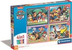 Clementoni Paw Patrol Puzzel 4 In 1